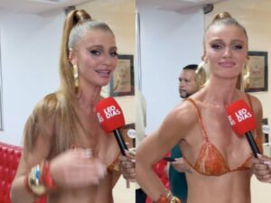 Cíntia Dicker volta como musa do Salgueiro e desabafa sobre emoção