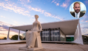 Eduardo Bolsonaro anuncia plano para pedir sanções dos EUA contra ministros do STF