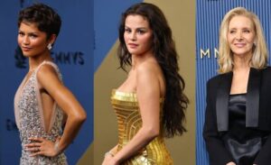 Emmy Awards 2026: Zendaya, Selena Gomez e Lisa Kudrow incendeiam o tapete vermelho com looks de arrasar