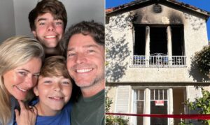 Erik Marmo sobrevive a incêndio assustador em Beverly Hills e mostra resiliência