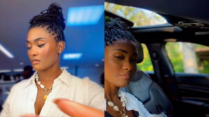 Erika Januza aproveita sol no Rio e faz visita surprise ao camarim de ‘A Nobreza do Amor’