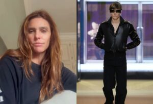 Fernanda Lima se emociona ao acompanhar estreia internacional do filho na Gucci em Milão