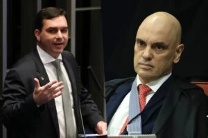 Flávio Bolsonaro detona Alexandre de Moraes e pede afastamento