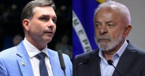 Pesquisa mostra que Flávio Bolsonaro venceria Lula em segundo turno com 46% contra 44%