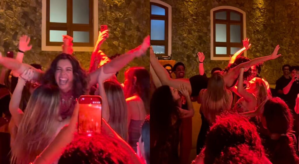 Flor Gil faz 18 e arrebenta com coreografia de Zara Larsson na festa