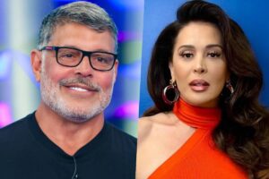 Frota Agradece Elogios de Claudia Raia com Brincadeira