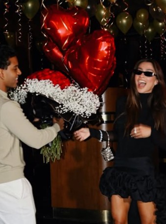 Gabriella Lenzi oficializa namoro com Rodrygo Goes em fotos incríveis de aniversário