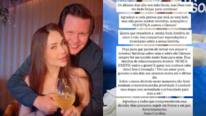 Ex de Giovani pede respeito após fim do casamento e defende o cantor