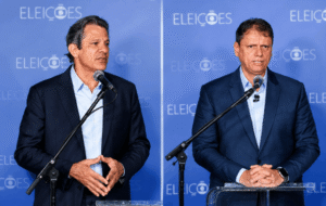 Haddad encurrala Tarcísio em debate na Globo e expõe ‘caixa-preta’ do orçamento paulista