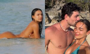 Ex de Anitta, Ian Bortolanza aproveita lua de mel com modelo alemã surfista e empresária