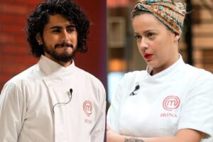 Irina Cordeiro reage a climão com Hugo Merchan no Masterchef Profissionais