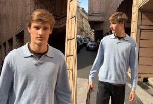 Filho de Fernanda Lima e Rodrigo Hilbert brilha em Paris após estreia em Milão