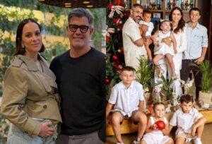 Pode chamar de brinde de aniversário! Juliano Cazarré anuncia 7º filho no seu dia especial