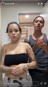 Kamylinha apaga fotos da filha após críticas na internet e desaba em choro catártico