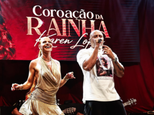 Karen Lopes é coroada Rainha da Estácio de Sá e realiza sonho para o Carnaval 2027
