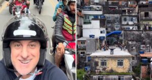Luciano Huck Visita Rocinha e Anda de Mototáxi em Gravação Especial