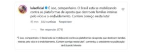 Lula intensifica campanha contra as bets: ‘O vício mortal que arruína vidas’