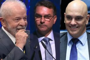 Lula dispara: Flávio tem raiva de Moraes pela prisão de Bolsonaro