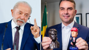 Lula minimiza empate com Flávio Bolsonaro nas pesquisas e chama Trump de ‘guru da extrema-direita’