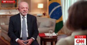 Lula diz que Trump ‘é perigo para o mundo’ em entrevista à CNN dos EUA