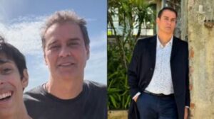 Marcello Antony encanta ao surgir ao lado dos filhos gigantes em Portugal