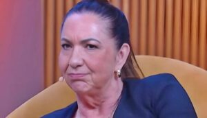 Margareth Serrão se desaba ao descobrir morte de Rogério e Paulla