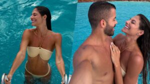 Mari Gonzalez exibe corpão em Seychelles após pedir em casamento com Pipo Marques