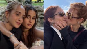 Nanda Costa faz 40 anos e ganha declaração de amor da namorada Emilie Rey