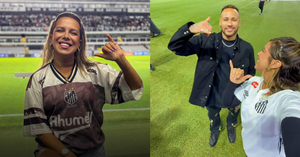Neymar grava vídeo emocionante para torcedora do Santos com câncer em metástase