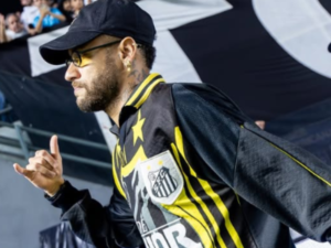 Neymar se emociona após eliminação do Santos na Sul-Americana e solta verdade