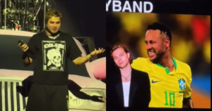 Neymar é vaiado em show de banda internacional e reação da banda surpreende todos