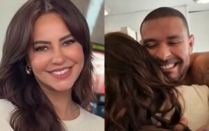 Paolla Oliveira e Diogo Nogueira juntos em campanha e fãs pedem volta do casal