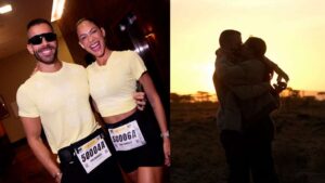 Pipo Marques surpreende Mari Gonzalez com pedido de casamento no Quênia
