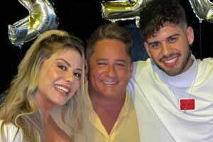 Poliana Rocha brinca com semelhança entre Zé Felipe e Leonardo