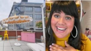 Apresentadora Raíza Costa mostra seu apartamento vintage de luxo em Nova York com elevador rosa!