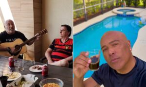 Rick tem mansão nos EUA perto da família Bolsonaro e fez ex-presidente chorar em live