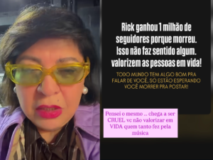 Roberta Miranda sofre síndrome do pânico em voo após morte de Rick