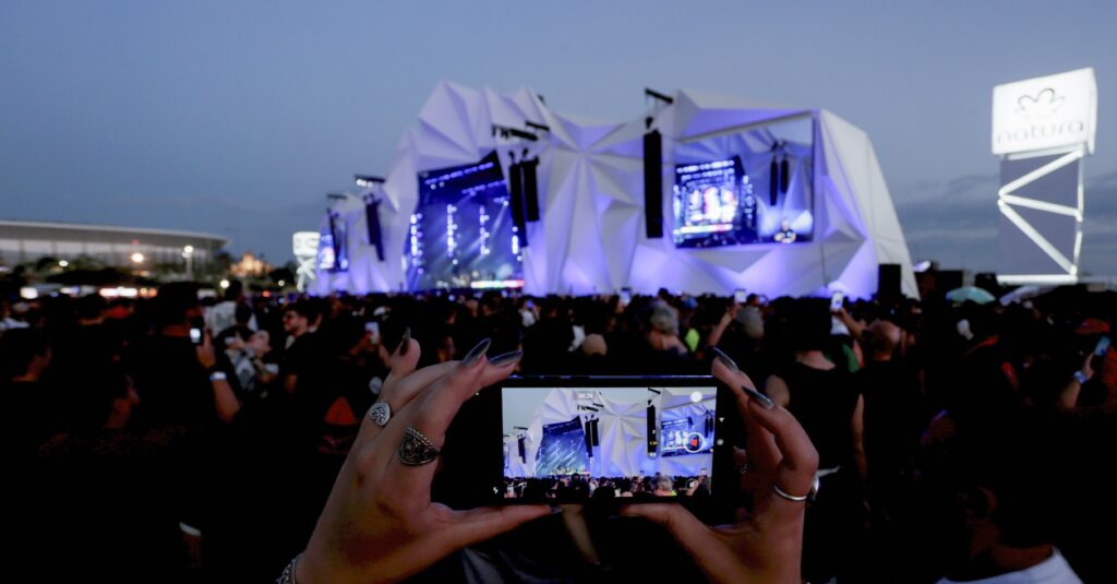 Rock in Rio usa IA para medir emoção do público; confira essa tecnologia arrebatadora!