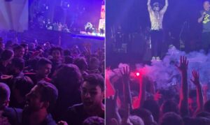 Roda punk vira febre no Rock in Rio e Tico Santa Cruz lidera a festa mais alucinante do festival