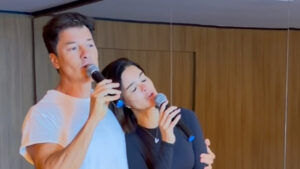 Rodrigo Faro se emociona ao cantar com Vera Viel e celebra cura da esposa