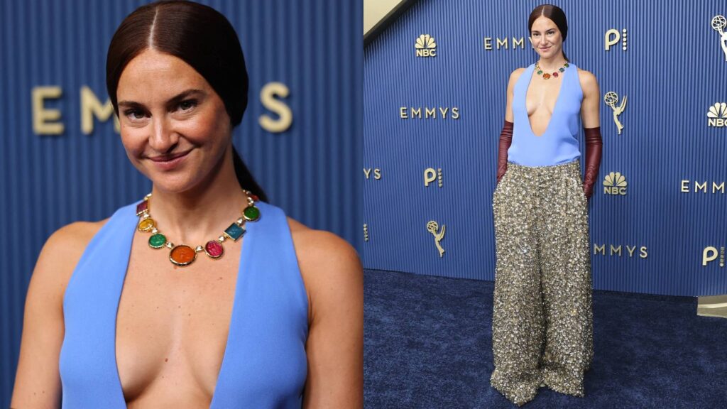 Shailene Woodley Causa Polêmica no Emmy 2026 com Look ‘Diferentão’ de Balenciaga que Deixa Fãs Confusos