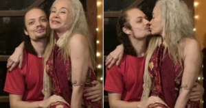 Tânia Alves completa 77 anos e celebra com marido 49 anos mais jovem