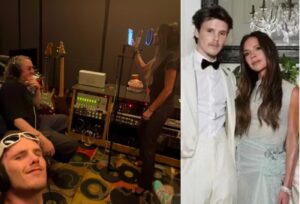 Victoria Beckham volta ao estúdio após 20 anos longe da música com seu filho Cruz
