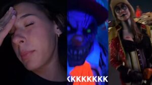 Ana Castela enfrenta noite de puro susto em parque de Halloween nos EUA