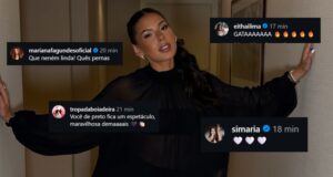 Ana Castela arrasa em look transparente na noite de São Paulo