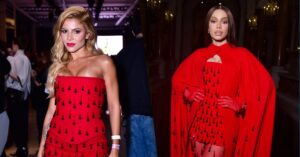 Cunhada de Anitta rouba a cena na SPFW com look emprestado da poderosa