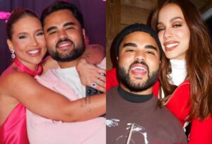 Anitta rouba posto de Virginia Fonseca na Grande Rio e Lucas Guedez aprova: ‘Passou de rainha para rainha’