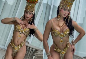 Bella Longuinho arrebassa como musa de Carnaval e recebe chuva de elogios