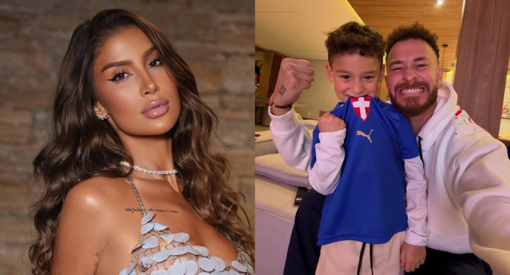 Bianca Andrade revela como divide criação do filho Cris com Fred Bruno: ‘Dois universos’