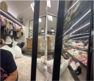 Bruna Biancardi faz faxina no closet das filhas e revela quantidade absurda de roupas para doação